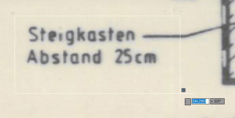 Auswahl des zu erkennenden Textes