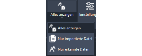 Sichtbarkeitseinstellungen