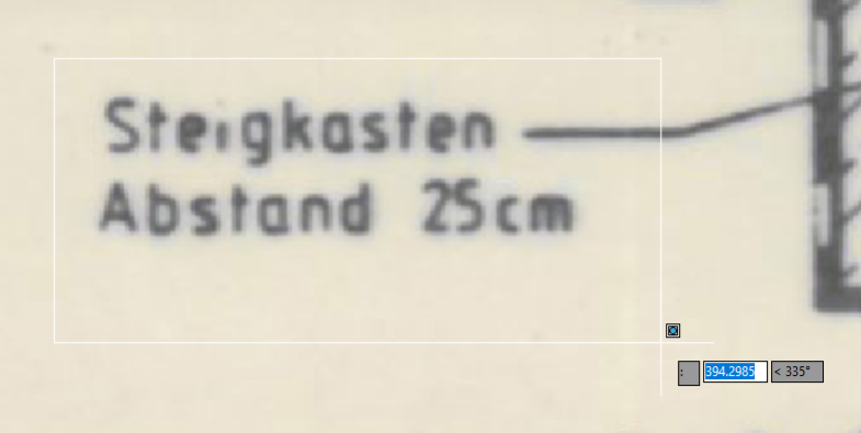 Selecting the text to recognize