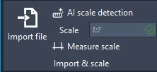 Lintgroep Import & scale